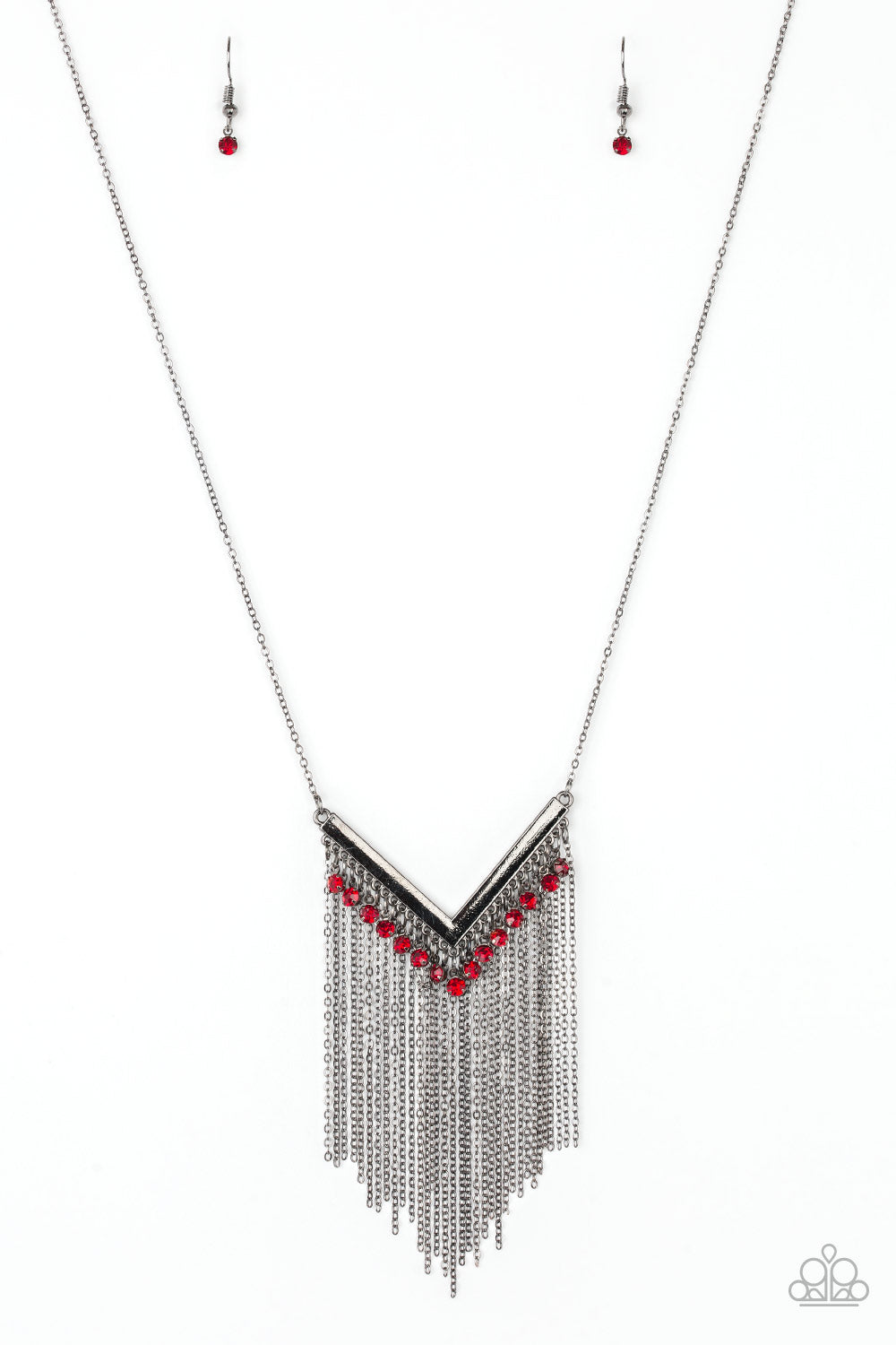 Paparazzi Accessories Fashion Peak - Red Necklace