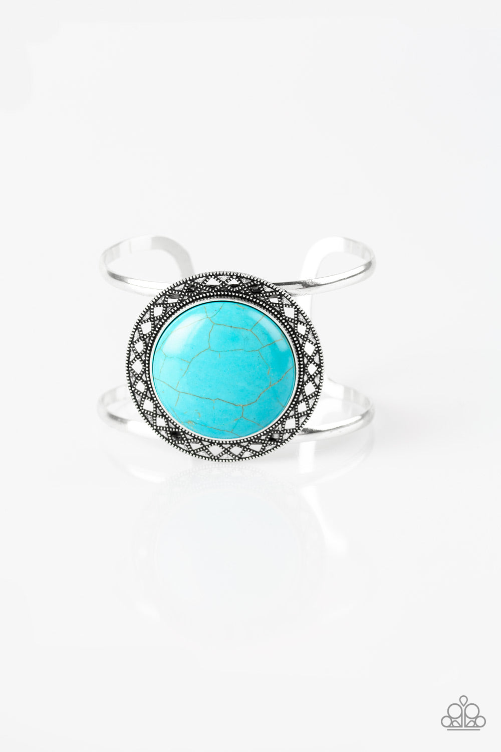 Paparazzi RODEO Rage - Blue Cuff Bracelet