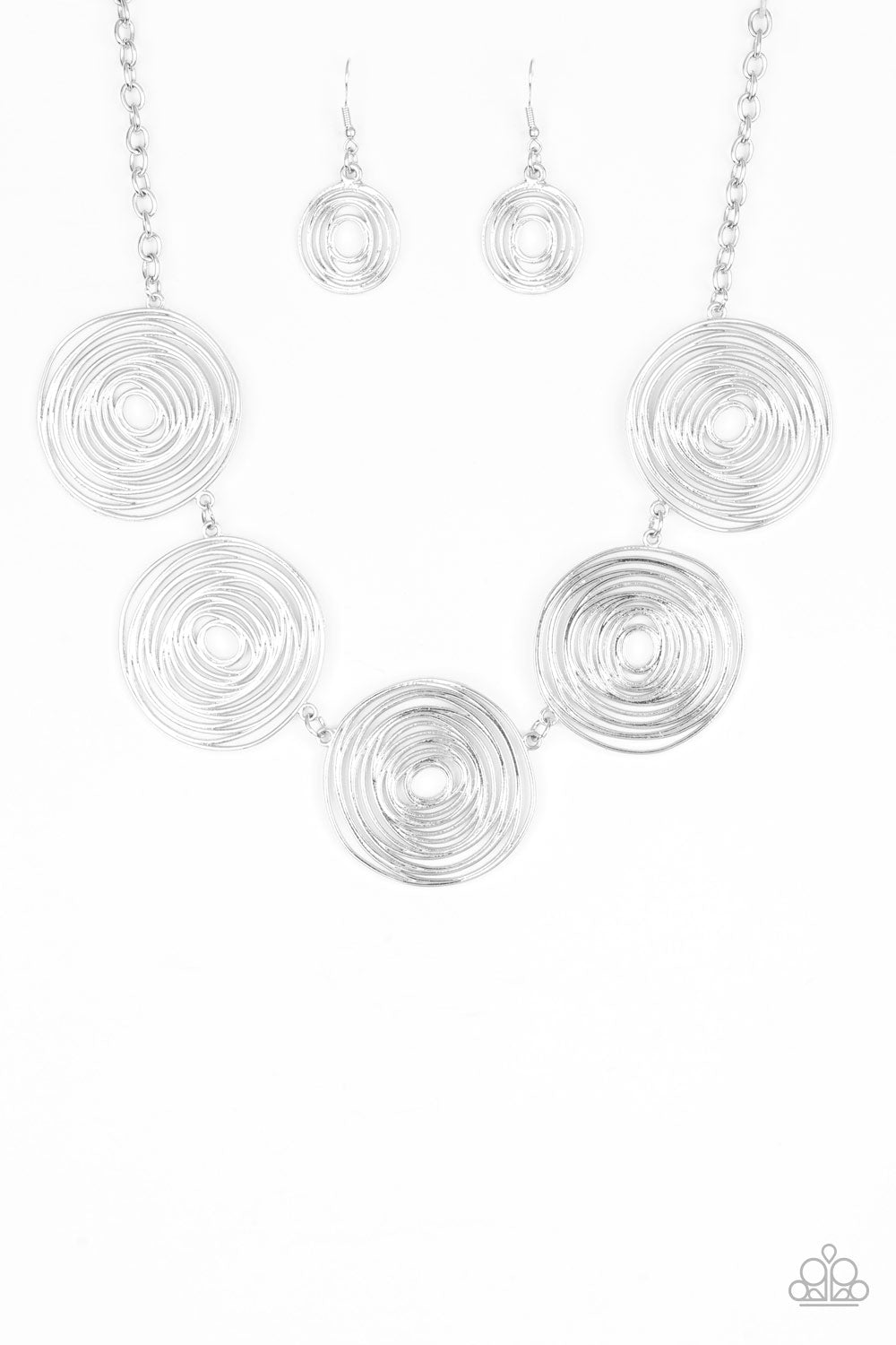 Paparazzi Accessories : SOL-Mates - Silver Necklace