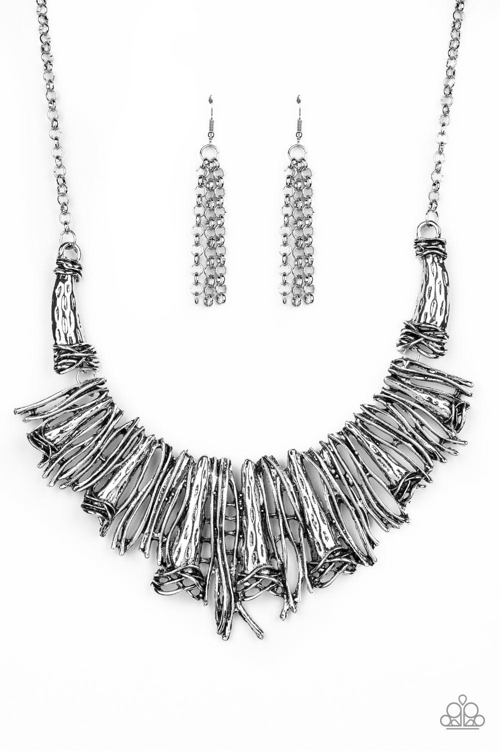 Paparazzi Accessories : In The MANE-stream - Silver Necklace