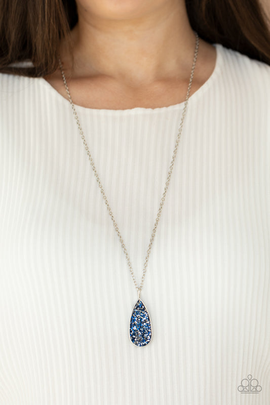 Paparazzi Accessories Daily Dose of Sparkle - Blue Necklace