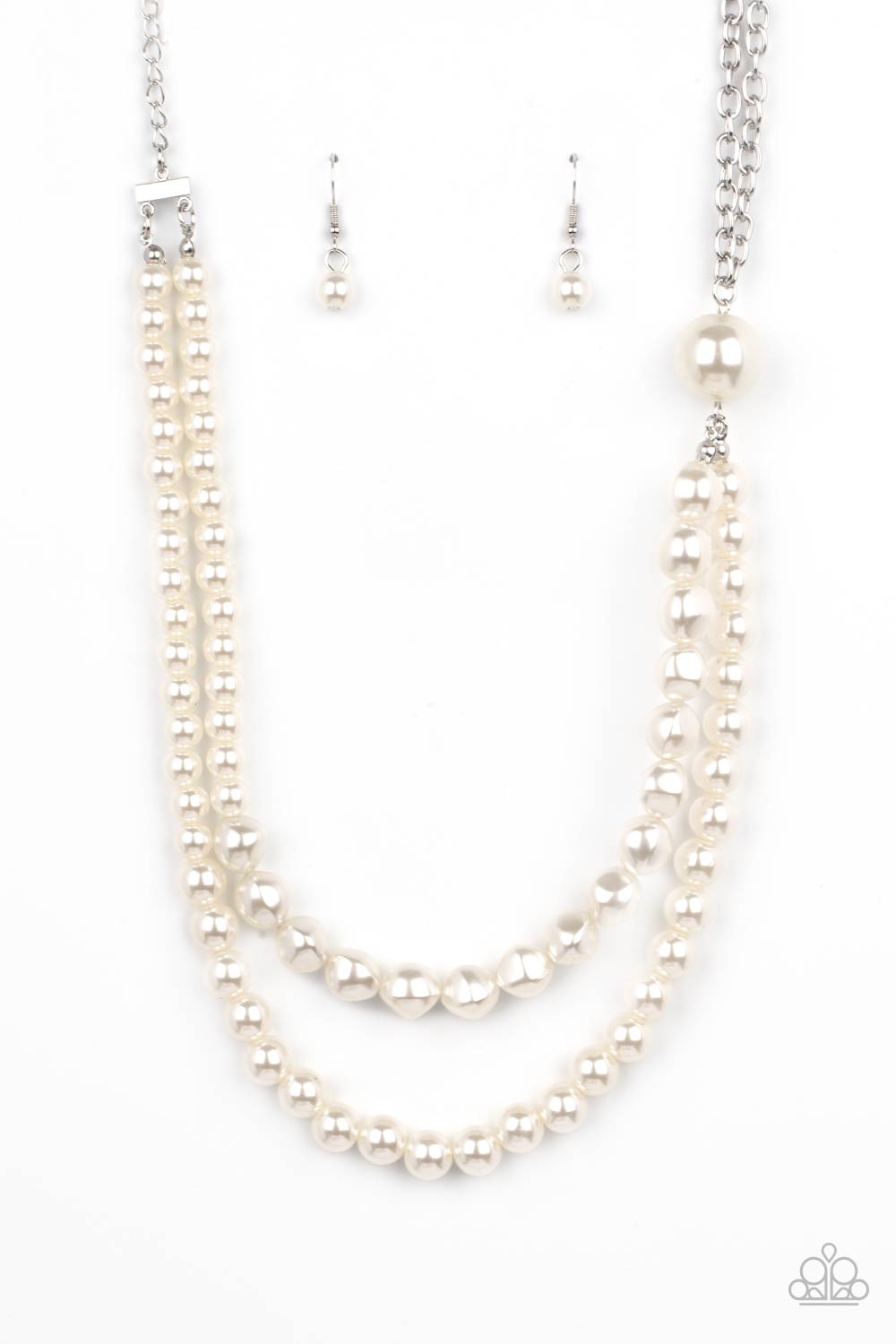 Papareazzi Remarkable Radiance - White Pearl Necklace