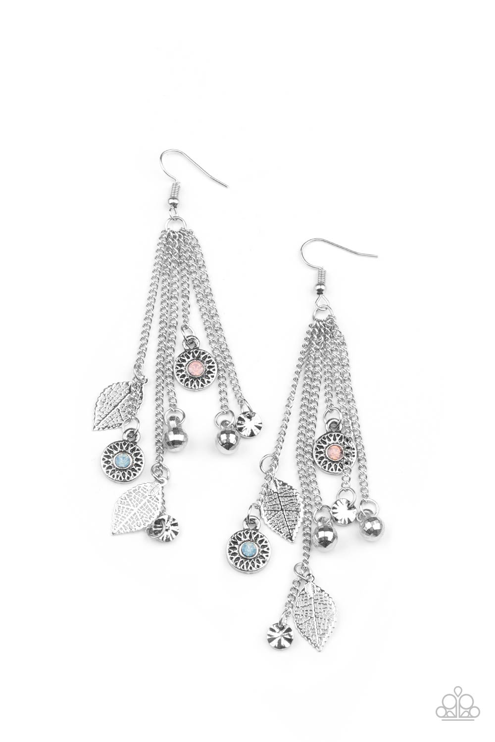 Paparazzi A Natural Charmer - Multi Fishhook Earrings