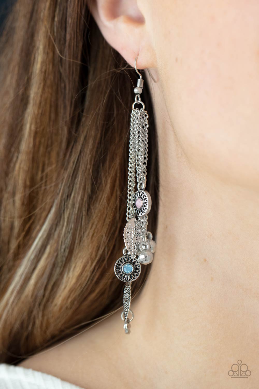 Paparazzi A Natural Charmer - Multi Fishhook Earrings