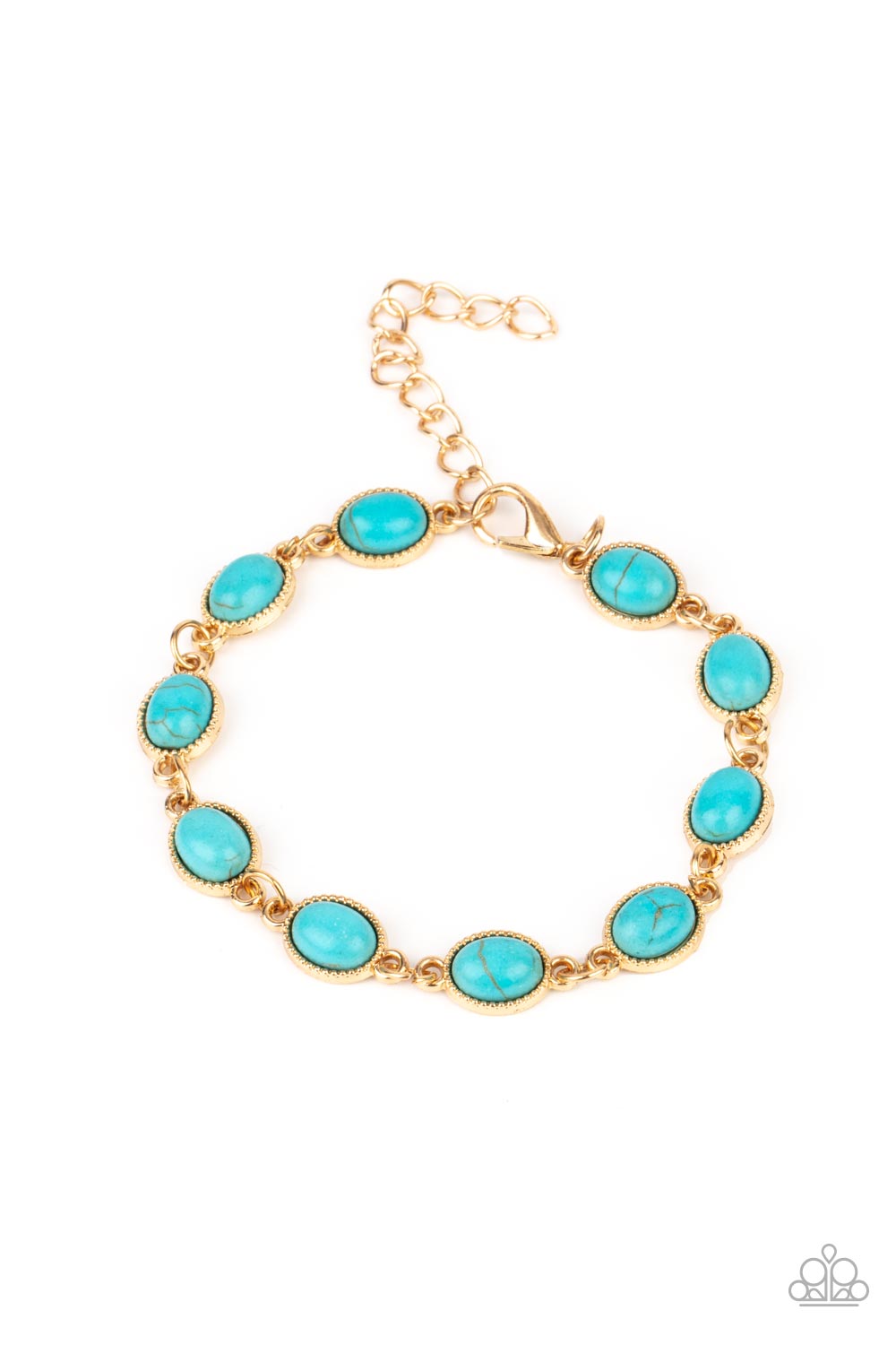 Paparazzi Accessories Desert Day Trip - Blue Bracelet