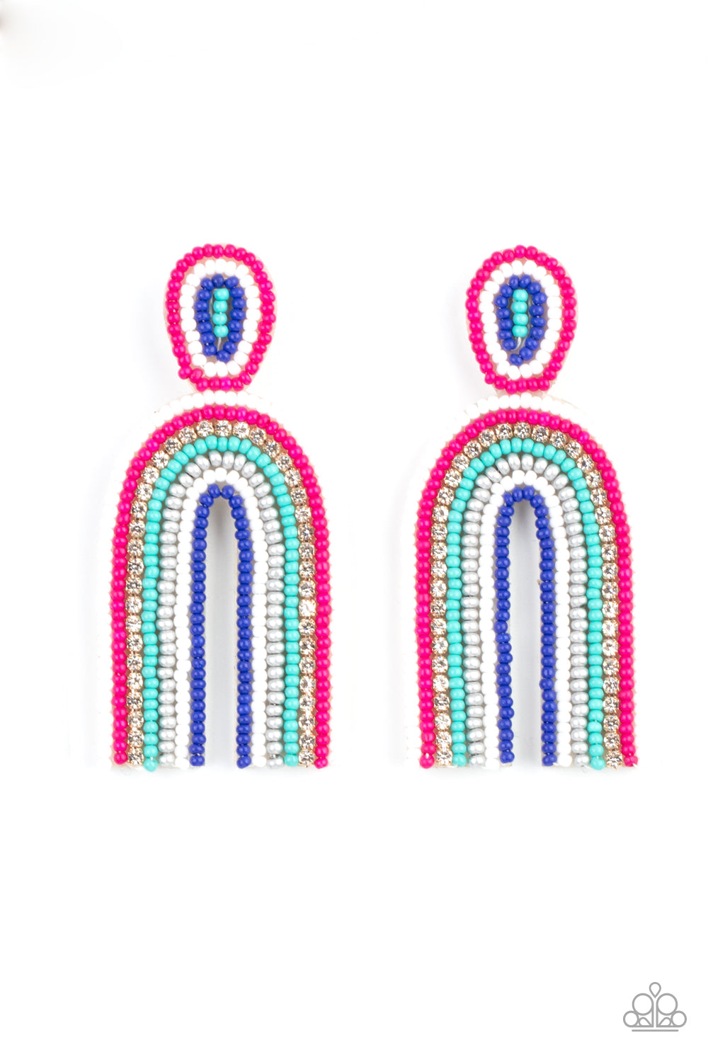 Paparazzi Rainbow Remedy - Multi Seedbead Earring