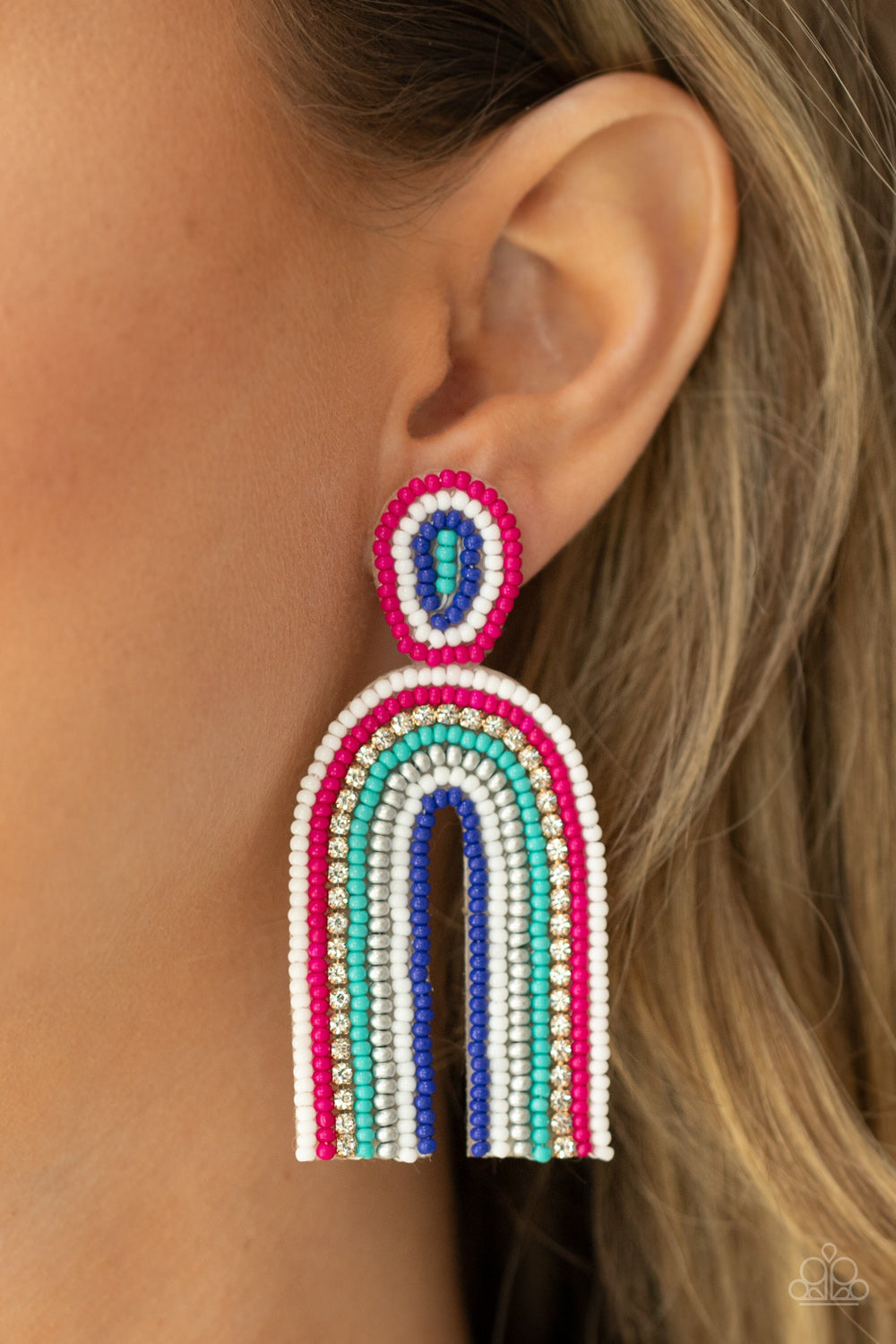 Paparazzi Rainbow Remedy - Multi Seedbead Earring