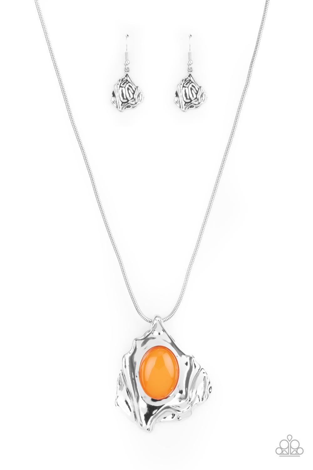 Paparazzi Accessories Amazon Amulet - Orange Necklace