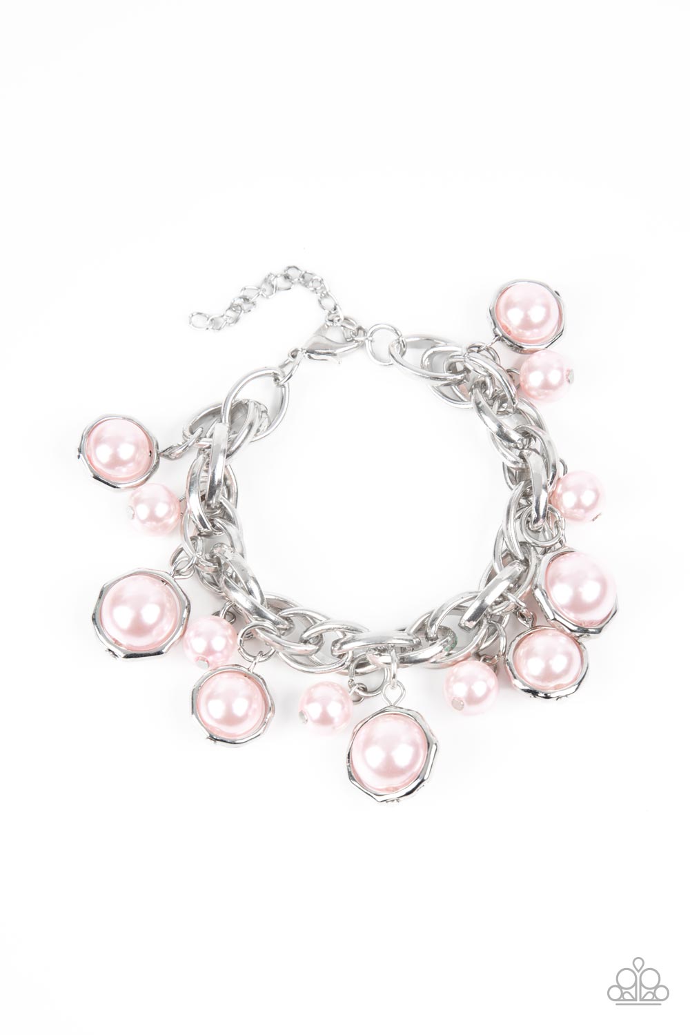 Paparaazi Orbiting Opulence - Pink Hand Chain