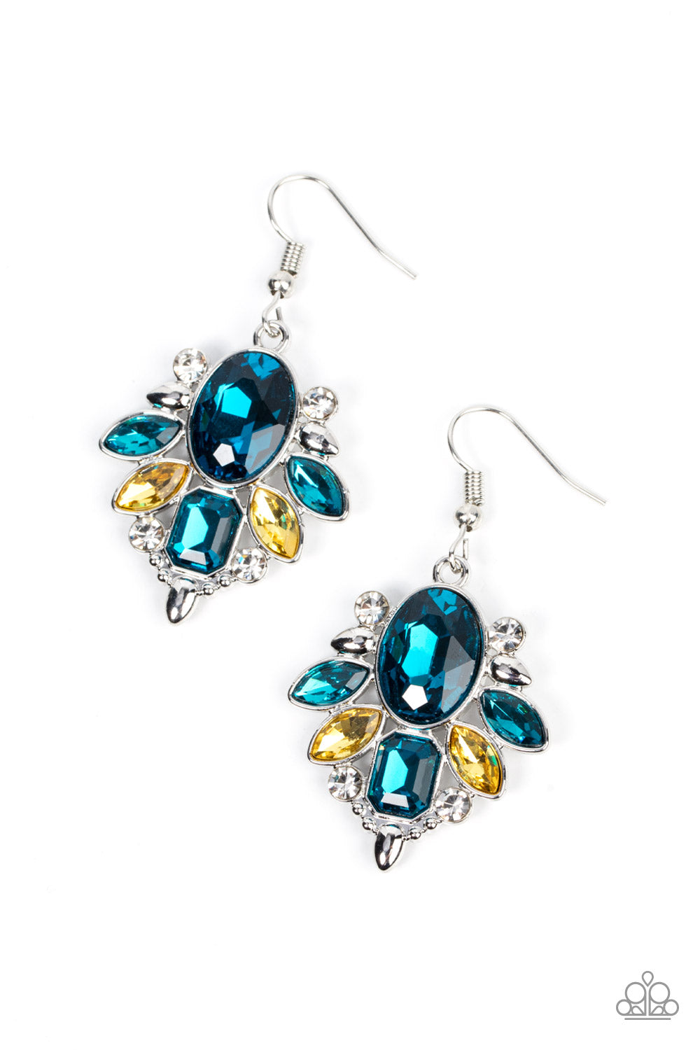 Paparazzi Glitzy Go-Getter - Multi Fishhook Earring