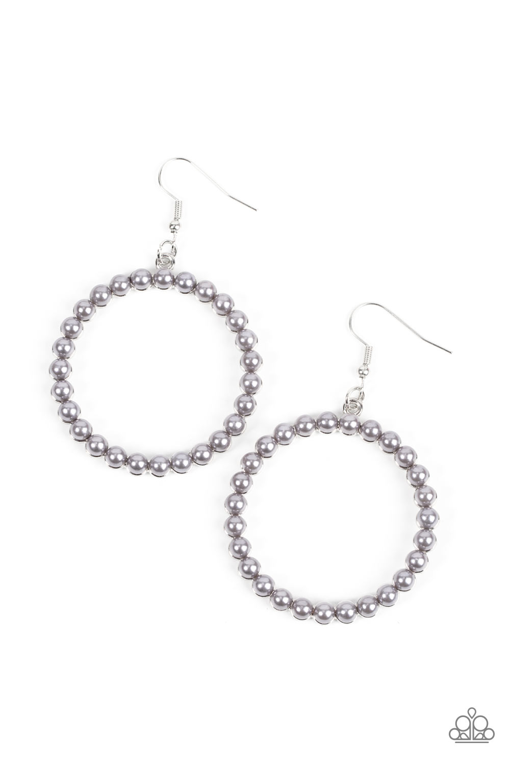 Paparazzi Accessories Can I Get a Hallelujah - Silver Fishhook Earring