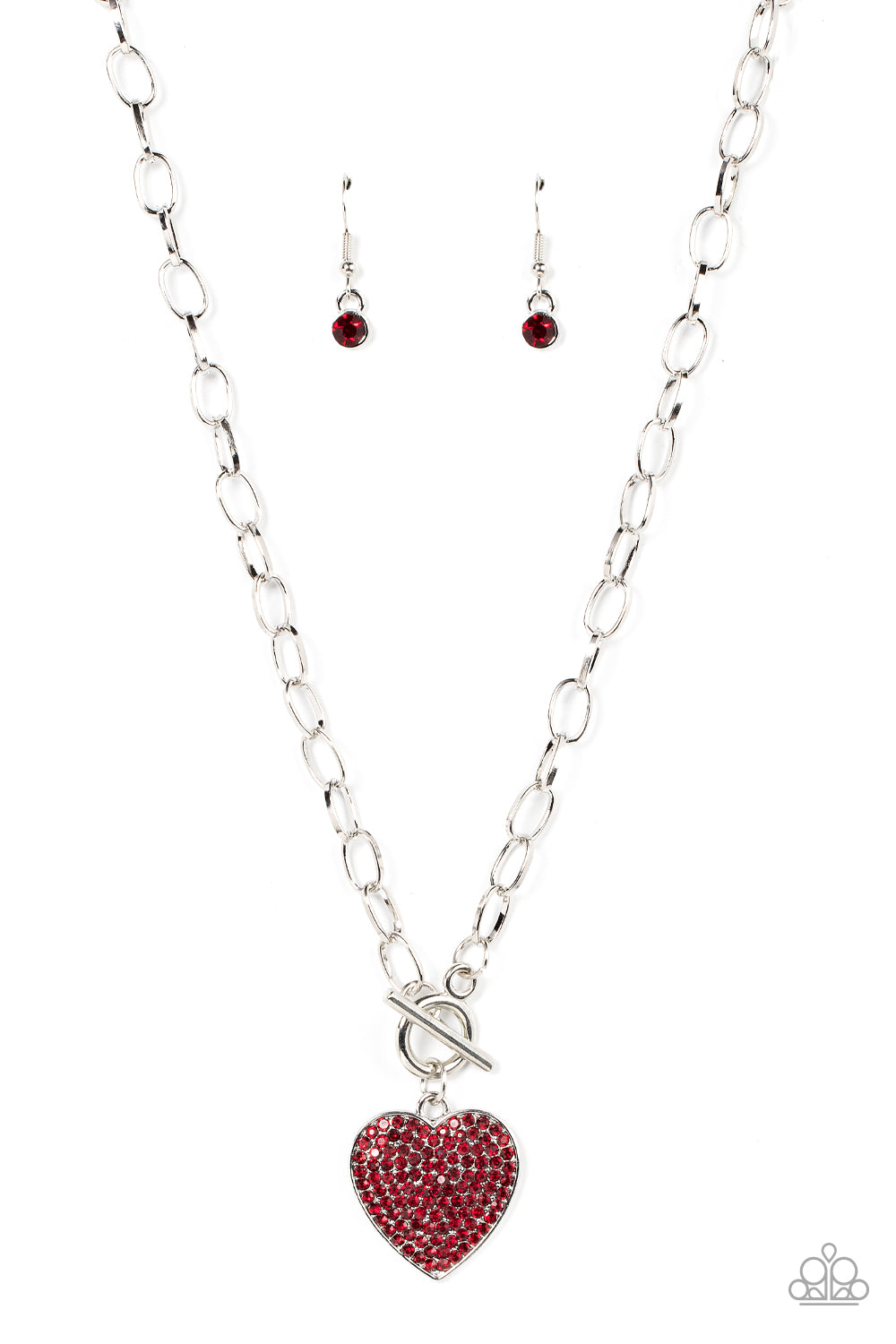 Paparazzi If You LUST - Red Short Necklace