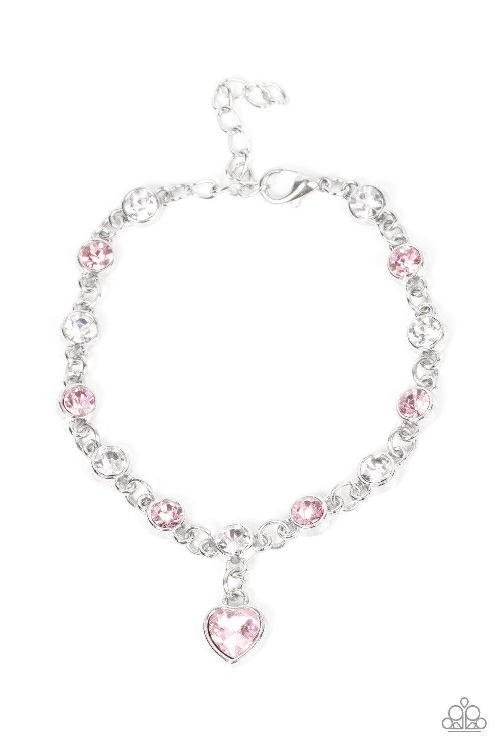 Paparaazi Truly Lovely - Pink Charm Bracelet(Complete Seret Available)