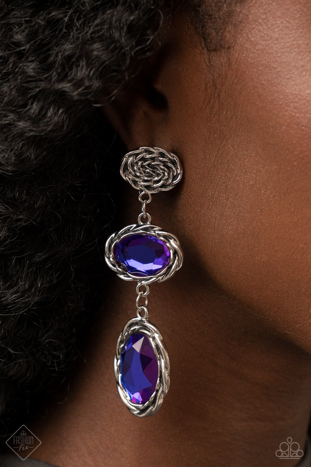 Paparazzi Majestic Muse - Multi Post Earring