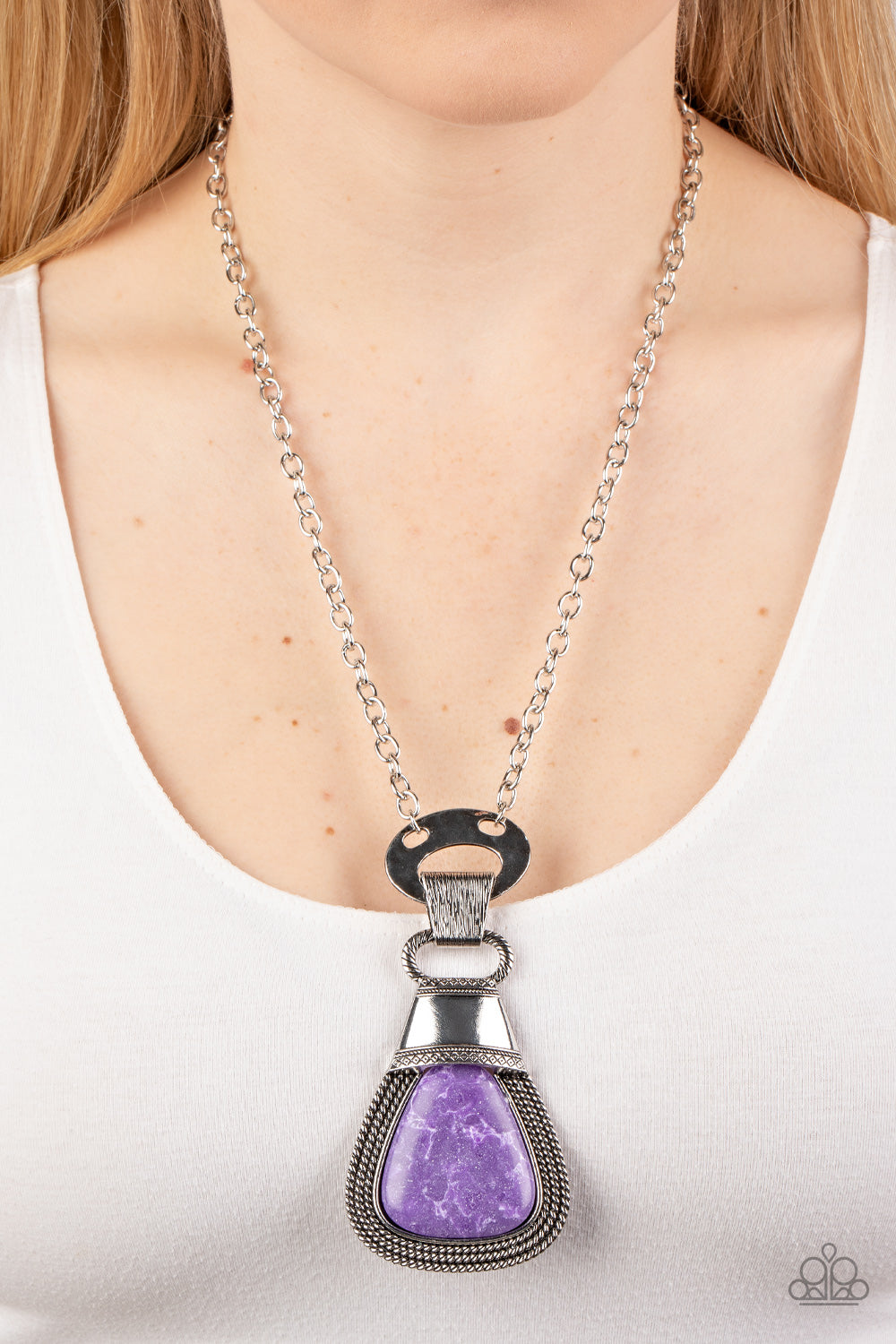 Paparazzi Rodeo Royale - Purple Long Necklace